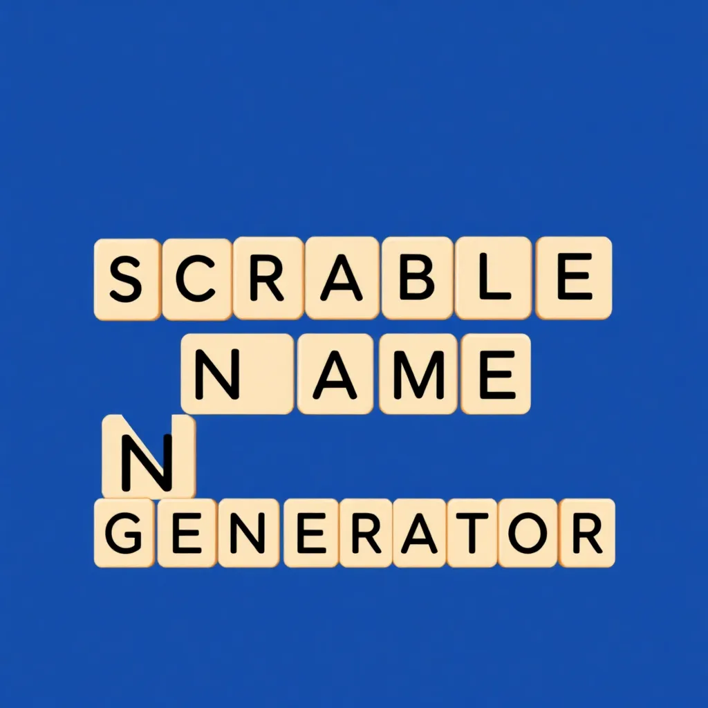 Scrabble Name Generator