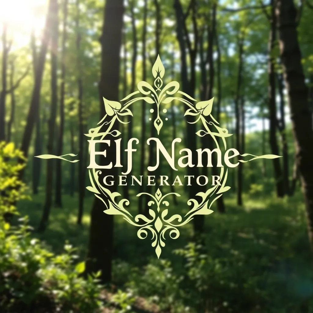 Elf Name Generator D&D