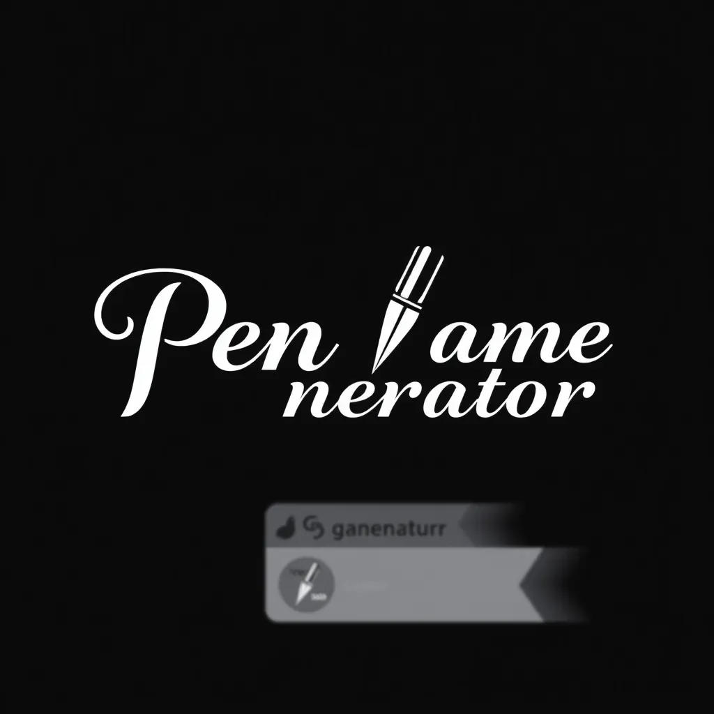 Pen Name Generator