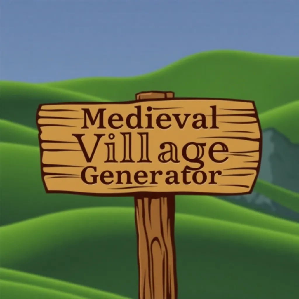 Medieval Village Name Generator