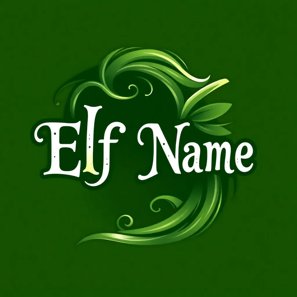 Fantasy Elf Name Generator