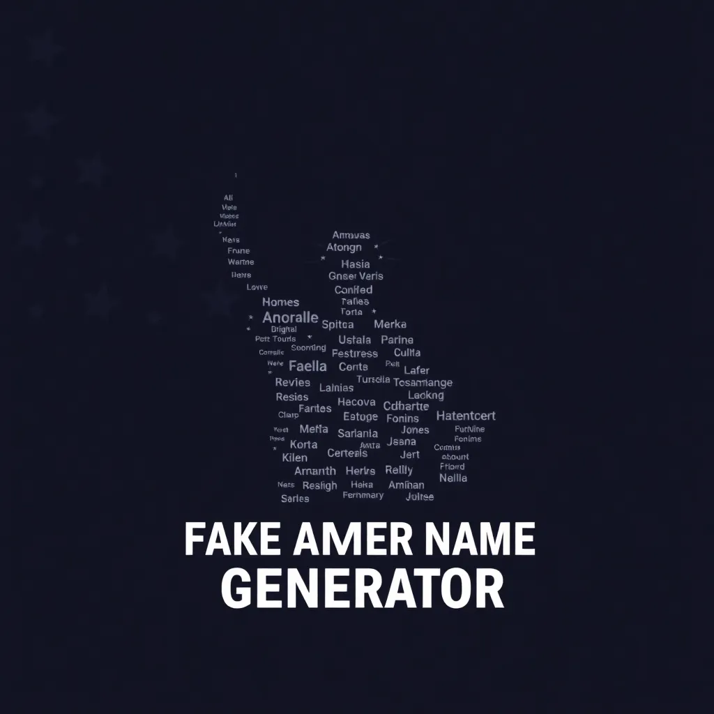 Fake American Name Generator