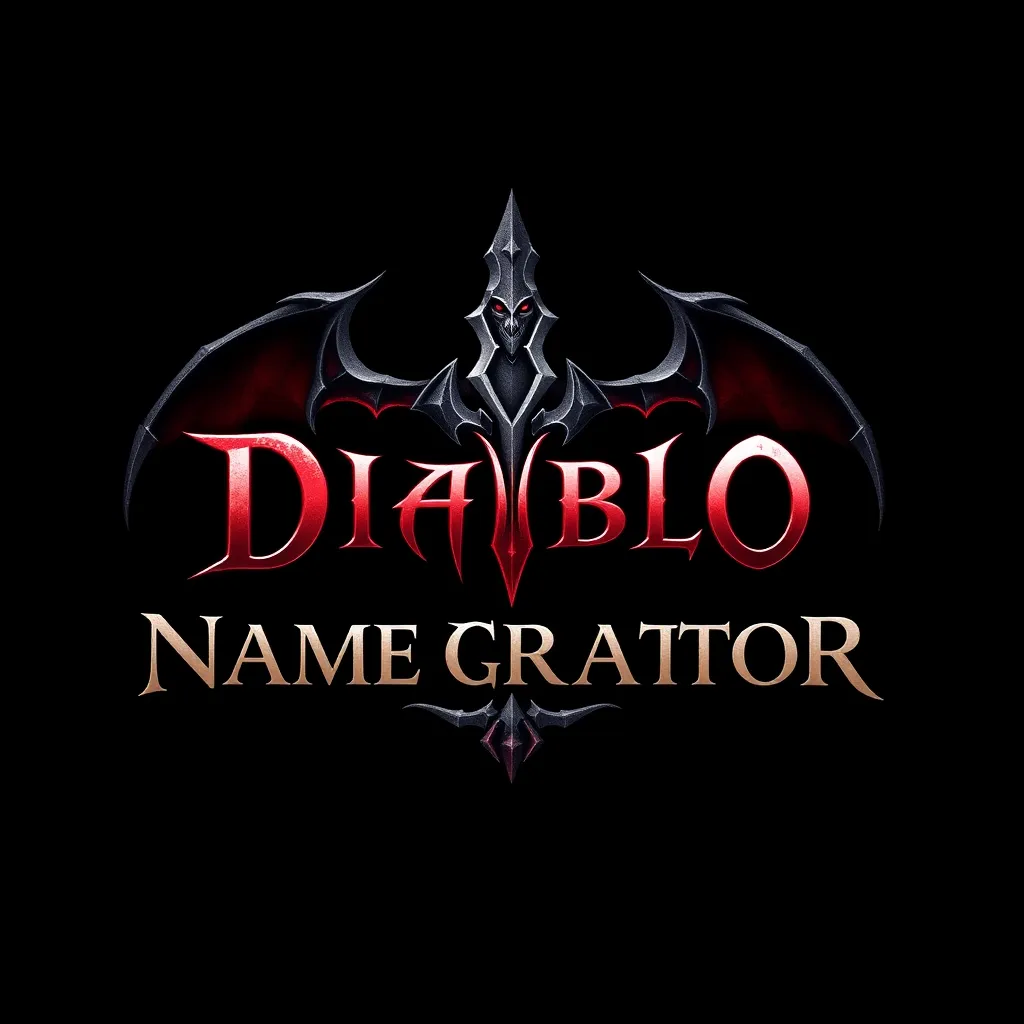 Diablo Name Generator