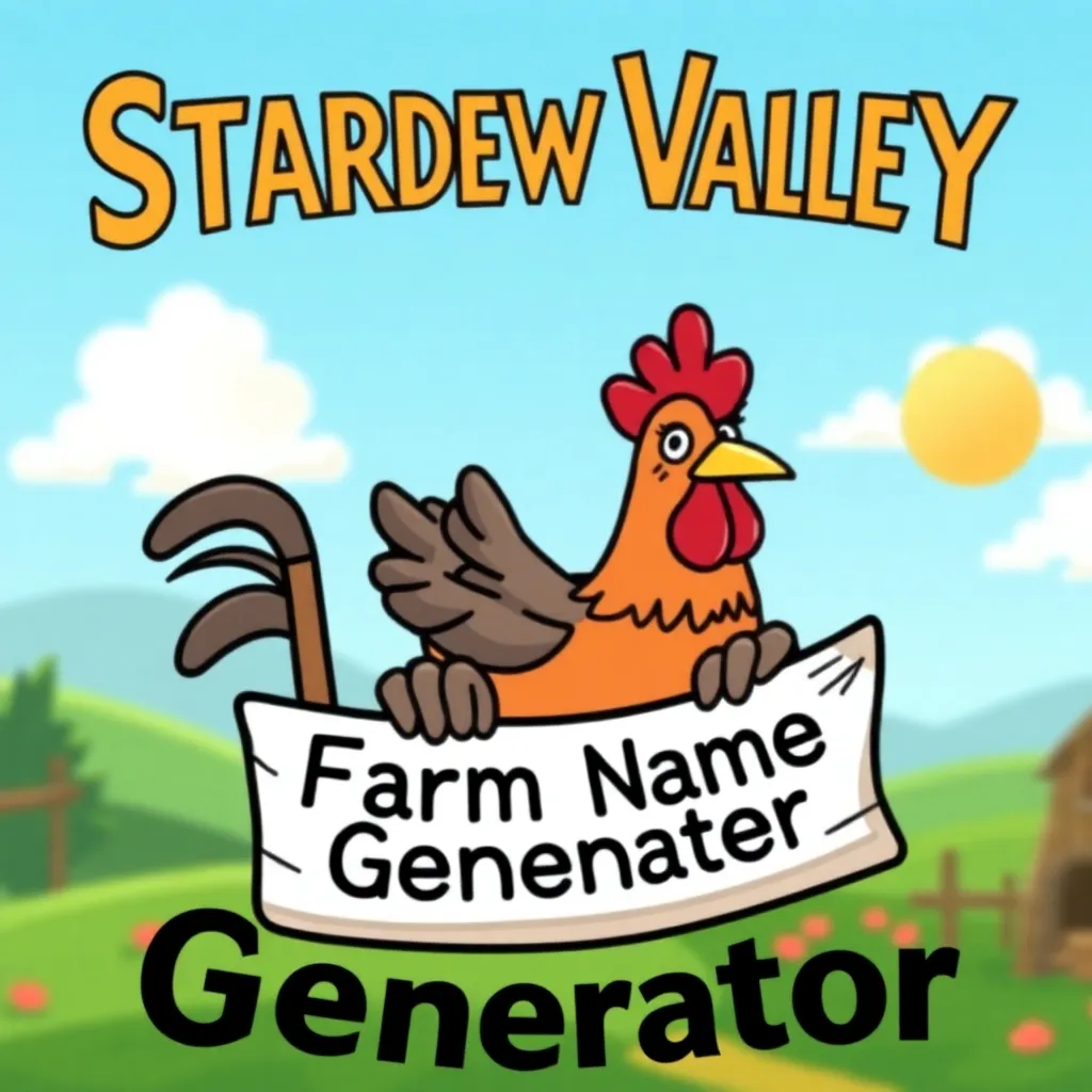 Stardew Valley Farm Name Generator